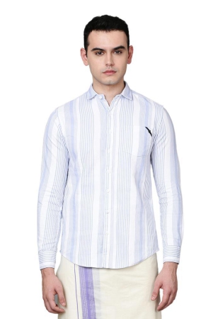 kalyan-silks-cotton-shirt-with-white-with-blue-strips-by-justmytype