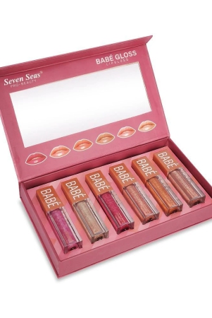 seven-seas-babe-glittery-lip-gloss-water-smudge-proof-with-high-shine-lip-color-for-glossy-look