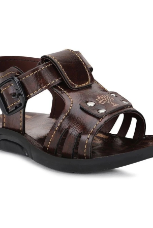 Neobaby Casual Leather Sandal for Kids Boys & Girls (6 Months to 4 Years) - None