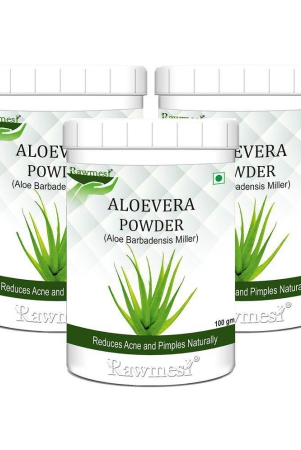 rawmes Aloevera Powder 300 gm Pack of 3