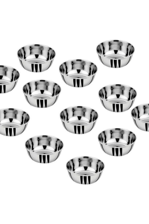 a-h-enterprises-sabzi-bowl-katori-heavy-guage-stainless-steel-cereal-bowl-200-ml-set-of-12-steel