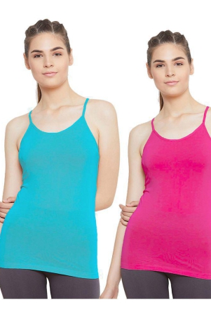 Outflits Cotton Smoothing Cami Shapewear - Pack of 2 - XS