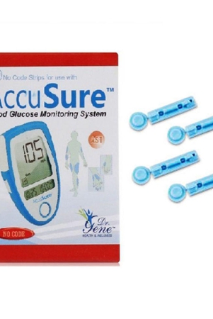 accusure-50-glucometer-strips-100-round-lancets-expiry-march-2024