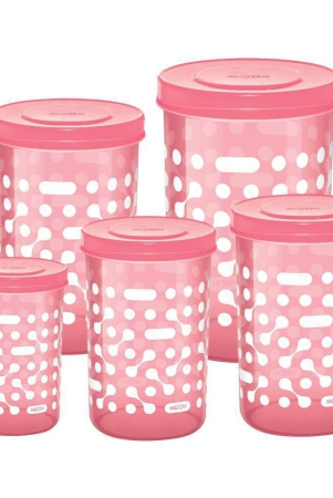 milton-storex-5-in-1-plastic-container-set-5-pieces-blue-pink