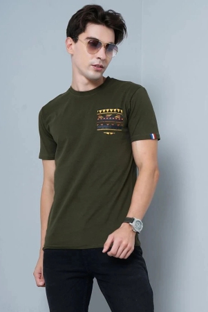 paul-street-green-cotton-slim-fit-mens-t-shirt-pack-of-1-none