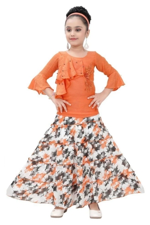 arshia-fashions-girls-party-wear-top-and-long-skirt-set-none