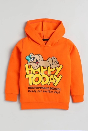 lazy-shark-pack-of-1-boys-cotton-sweatshirt-orange-none