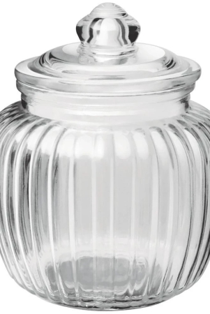 treo-by-milton-pot-jar-with-glass-lid-1-piece-1450-ml-transparent-air-tight-storage-jar-kitchen-organiser-modular-dishwasher-safe-transparent