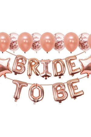 party-propz-bride-to-be-combo-rose-gold-bride-to-be-decoration-set-23pcs-with-bride-to-be-ring-foil-balloon-metallic-balloons-star-foil-for-bridal-shower-decorations-itemsbachelorette