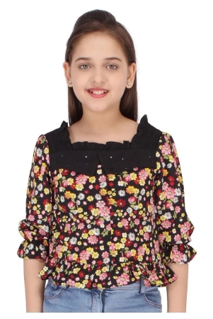 smart-casual-floral-printed-half-sleeves-top-none