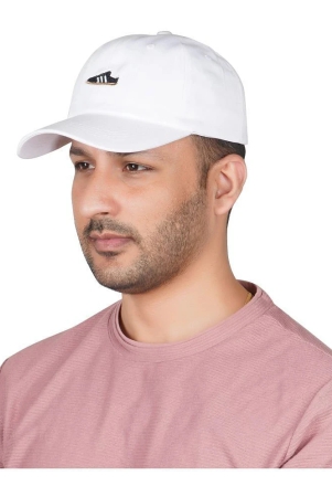 penyan-white-cotton-mens-cap-pack-of-1-white