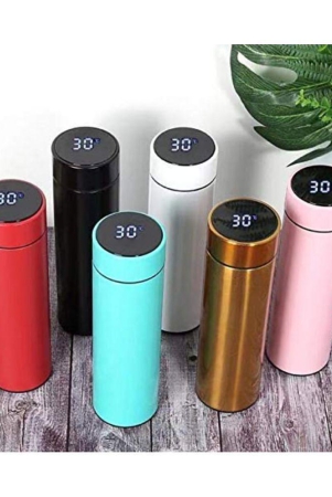 rudrax-thermos-vacuum-flask-led-temperature-display-multicolour-500-ml-water-bottle-set-of-1-multicolour