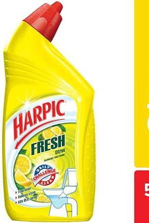 Harpic Fresh Toilet Cleaner - Citrus, 500 Ml