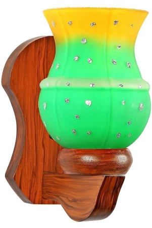 somil-decorative-wall-lamp-light-glass-wall-light-green-pack-of-1