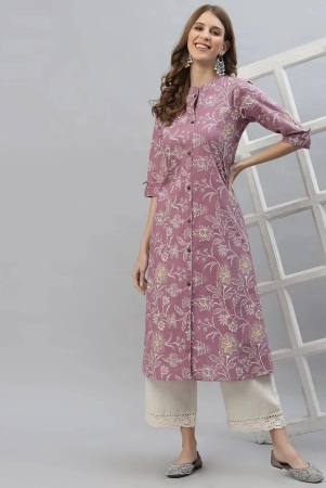 stylum-rayon-printed-front-slit-womens-kurti-mauve-pack-of-1-none