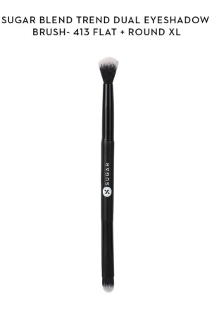 Blend Trend Dual Eyeshadow Brush - 413 Flat + Round Xl