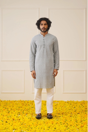 jompers-mens-embroiderd-kurta-only-s-grey