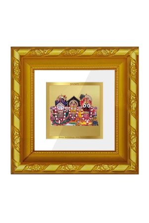 diviniti-24k-gold-plated-jagannath-ji-photo-frame-for-home-decor-tabletop-puja-108-x-108-cm