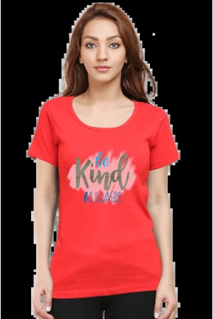 be-kind-womens-t-shirt-red-xl