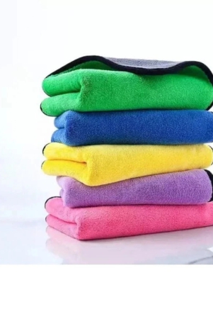 hometales-multicolor-800-gsm-microfiber-cloth-for-automobile-pack-of-5-