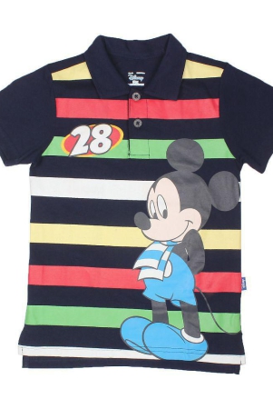 Proteens Boys Navy Disney Printed Round Neck T-Shirts - None