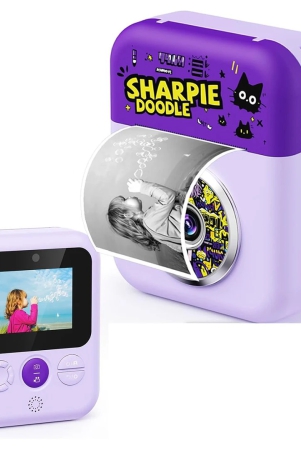 kids-hd-digital-camera-with-instant-printer-supports-sd-card-to-store-photos-amp-videos-purple