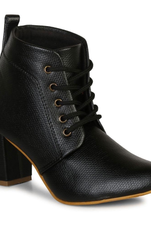 ishransh-black-womens-ankle-length-boots-none