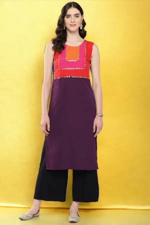 round-neck-sleeveless-sequinned-crepe-a-line-kurta