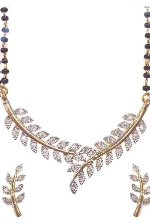 youbella-alloy-studded-silver-coloured-mangalsutra-set