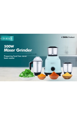 croma-500-watt-3-jars-mixer-grinder-19000-rpm-shock-proof-body