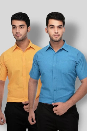 deshbandhu-dbk-multicolor-cotton-regular-fit-mens-formal-shirt-pack-of-2-none