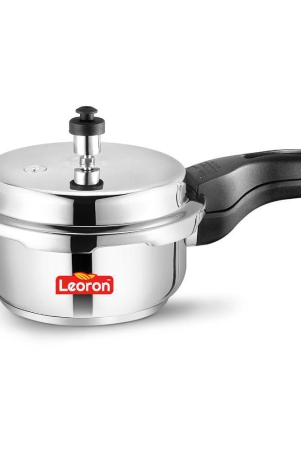 srushti-gold-is-now-leoron-2-l-stainless-steel-outerlid-pressure-cooker-with-induction-base