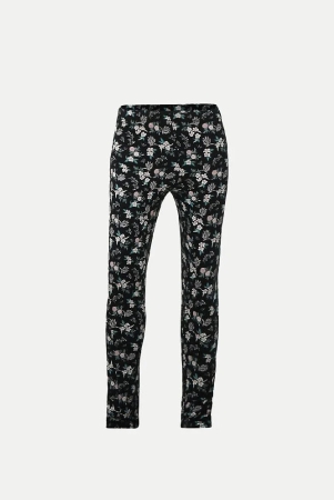 teen-girls-black-floral-printed-pants-10-11-years