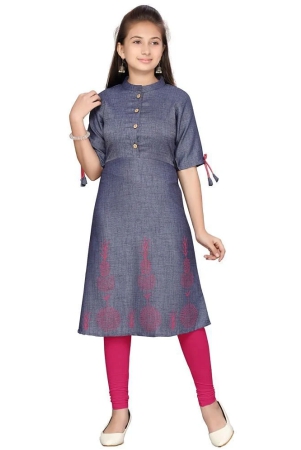 aarika-blue-cotton-girls-kurti-pack-of-1-none