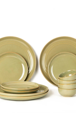 handcrafted-chip-resistance-porcelain-dinner-set-12-pieces-dish-set-serving-for-4-microwave-and-dishwasher-safe-bone-ash-free-crockery-set-for-dining-and-gifting-olive-green