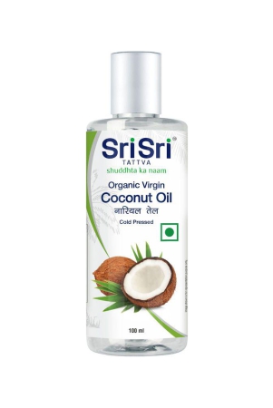 Sri Sri Tattva Organic Virgin Coconut Oil, 100ml (Limited Edition)