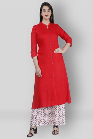 mauka-red-straight-rayon-womens-stitched-salwar-suit-pack-of-1-xxl