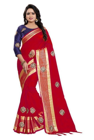 ofline-selection-orangeblue-silk-saree