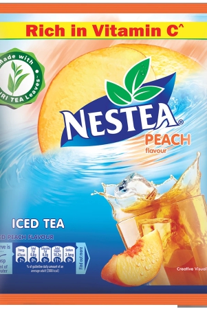 Nestea Instant Iced Tea - Peach Flavour, 400 G Pouch