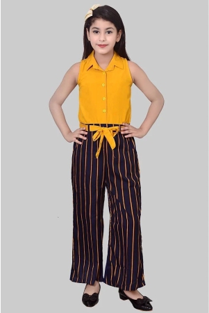 arshia-fashions-yellow-cotton-blend-girls-jumpsuit-pack-of-1-none