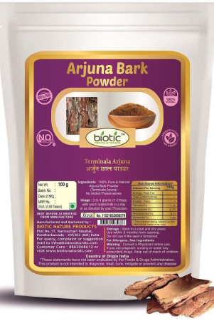 biotic-arjuna-bark-powder-arjun-chaal-powder-for-heart-100-gm