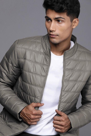 ADORATE Polyester Men''s Casual Jacket - Grey ( Pack of 1 ) - None