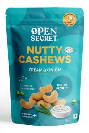 OS Nutty Cashews Cream and Onion  (135g)