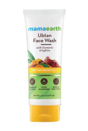 Mamaearth Ubtan Face Wash, 100 ml