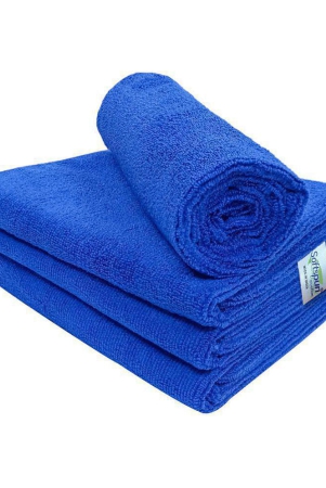 softspun-microfiber-cloth-40x60-cms-4-piece-towel-set-340-gsm-blue-multi-purpose-super-soft-absorbent-cleaning-towels-for-home-kitchen-car-cleans-polishes-everything-in-your-home