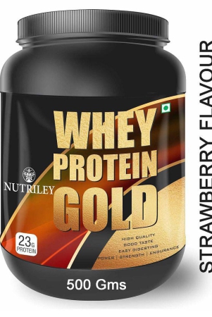 Nutriley Whey Protein Powder for Weight Gain & Muscle Gain 500 gm