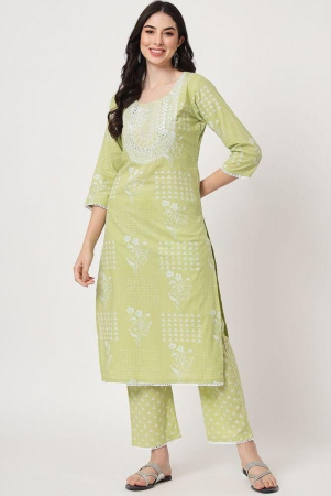 amiras-indian-ethnicwear-green-straight-cotton-womens-stitched-salwar-suit-pack-of-1-none