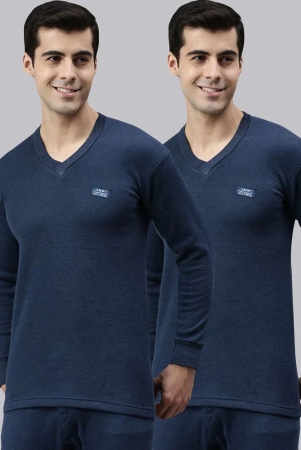 pack-of-2-lux-cottswool-blue-cotton-blend-mens-thermal-tops-none