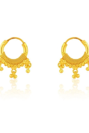 drashti-collection-golden-bali-earrings-pack-of-1-golden