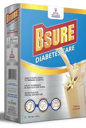 bsure-diabetes-care-balanced-vital-nutrients-to-manage-blood-sugar-weight-strength-vanilla-flavour-400gm